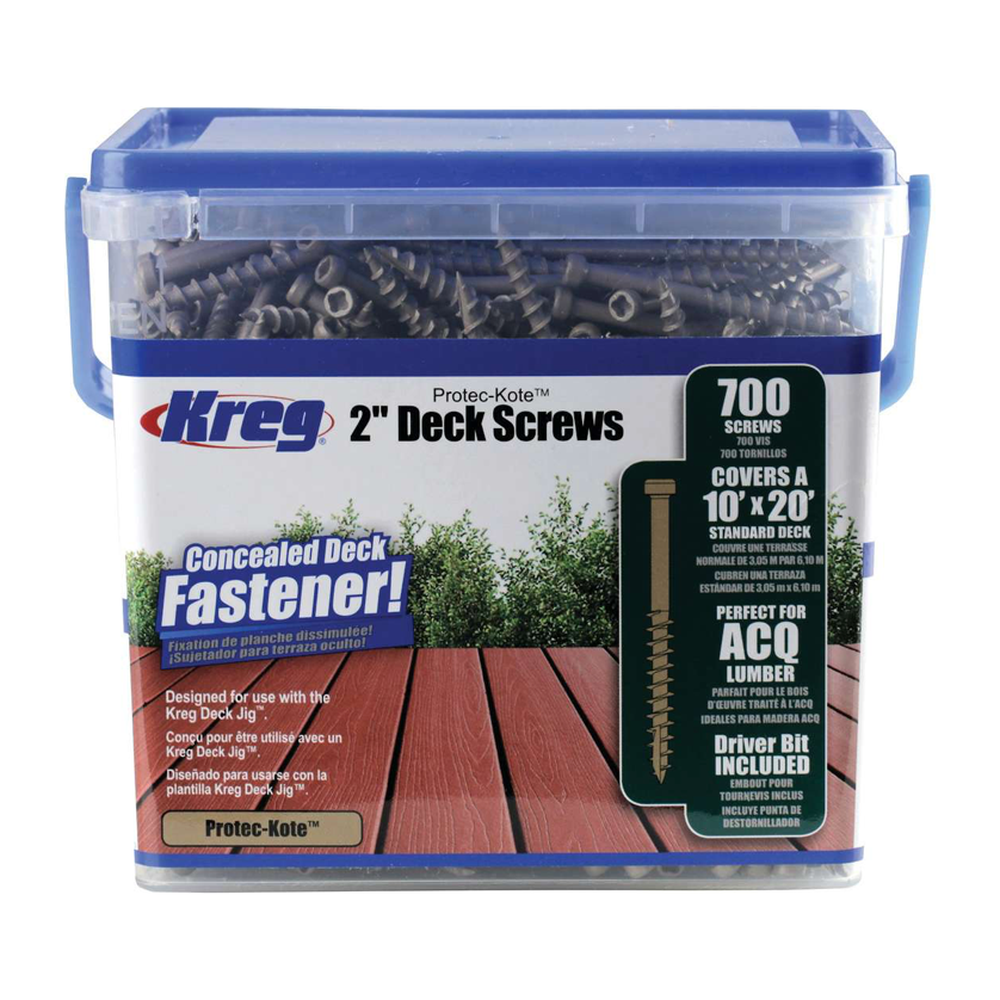 KREG® Protec-Kote™ vlonderschroeven - 51mm