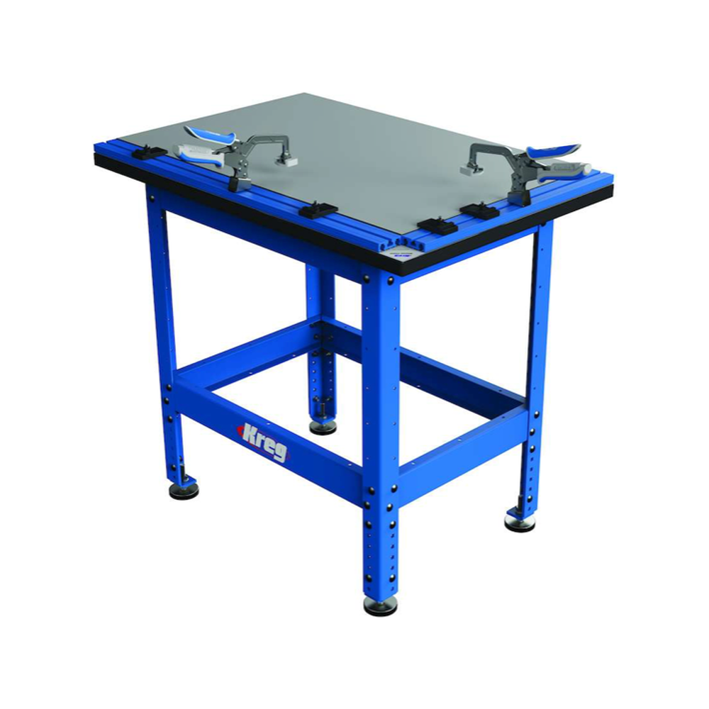 KREG® montagetafel met onderstel en Automaxx® tafelklemmen