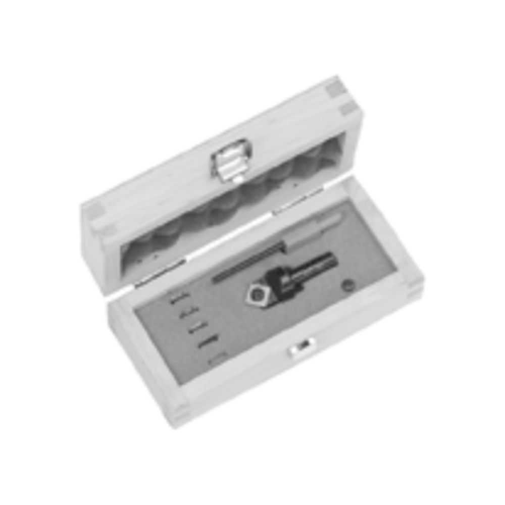 Keermessiergroeffrees in kist HW Z=1 Schacht 8 mm