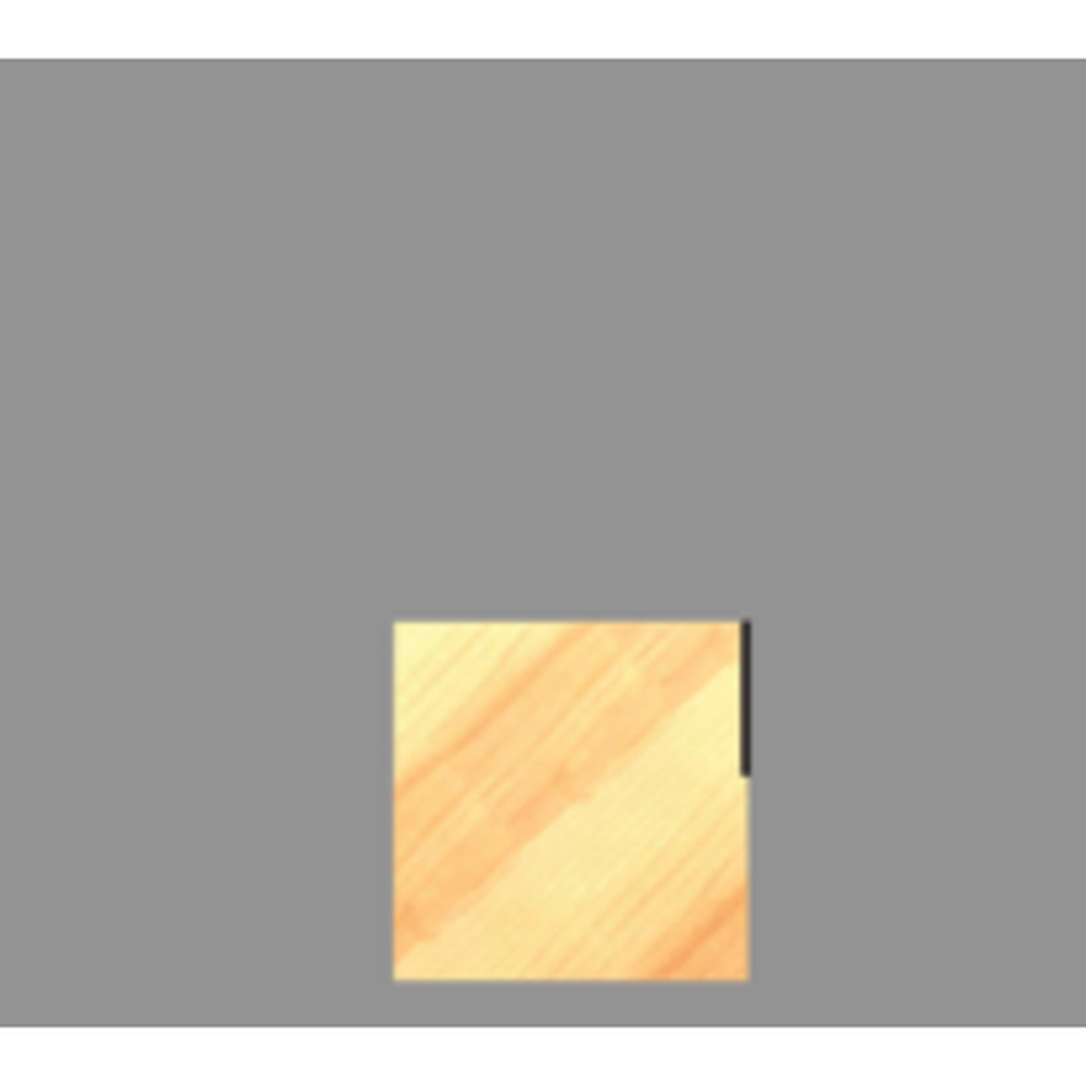 Kopieerfrees HW Z=1 Met inboorpunt