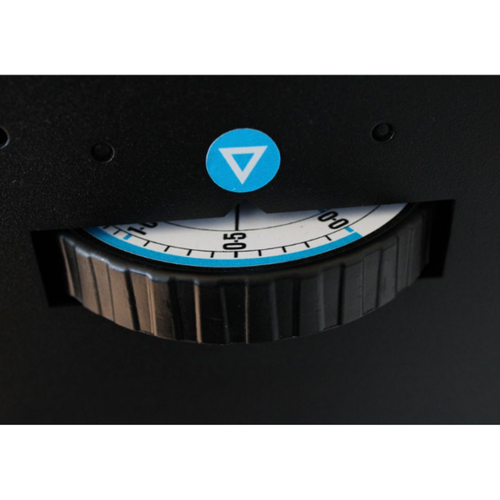 Koplamptester afstel apparaat op rails