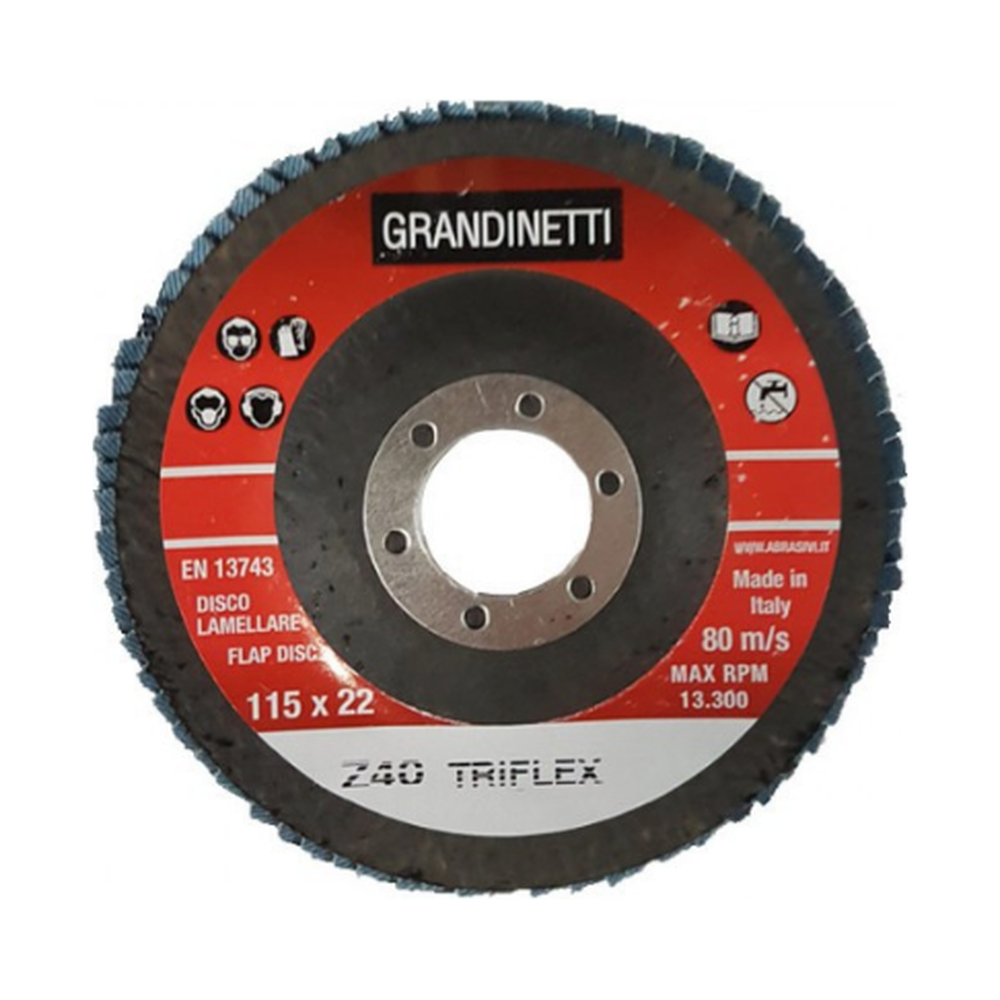 Lamellenschijf P40 115MM