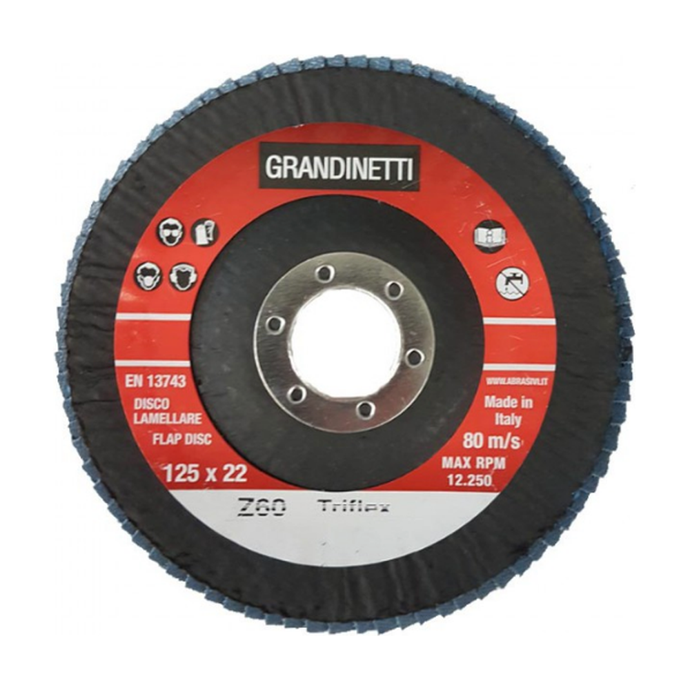 Lamellenschijf P60 125MM