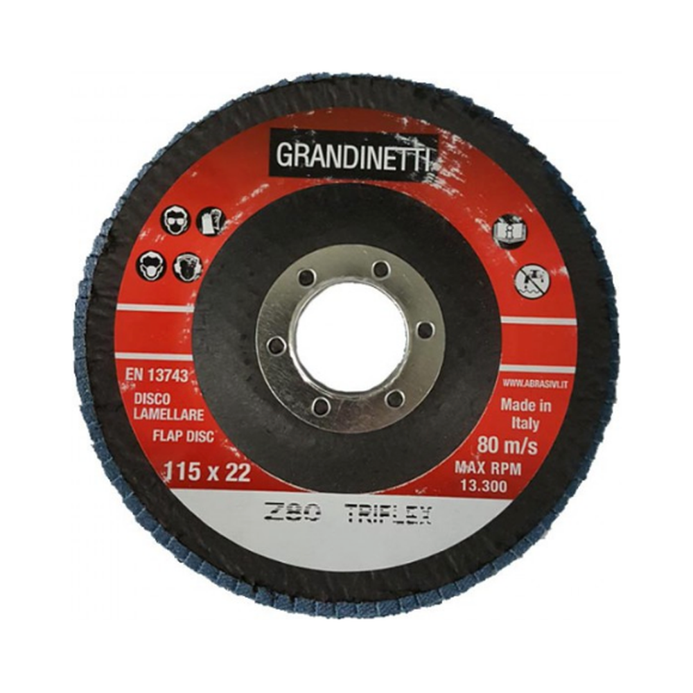 Lamellenschijf P80 115MM