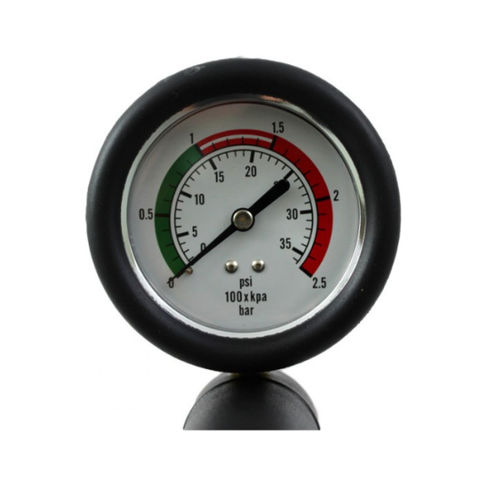 Losse zwarte pomp Afpers set