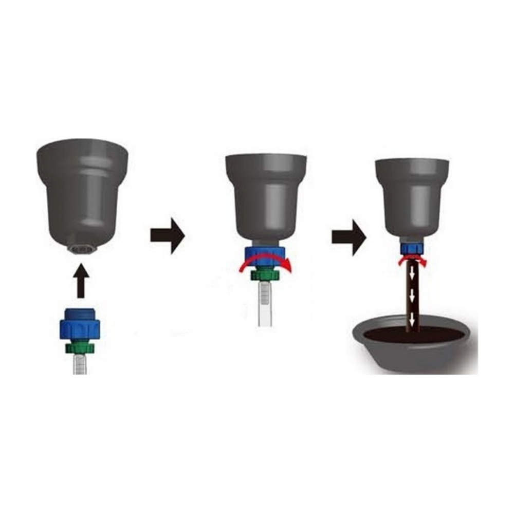 Oil filter drain tool