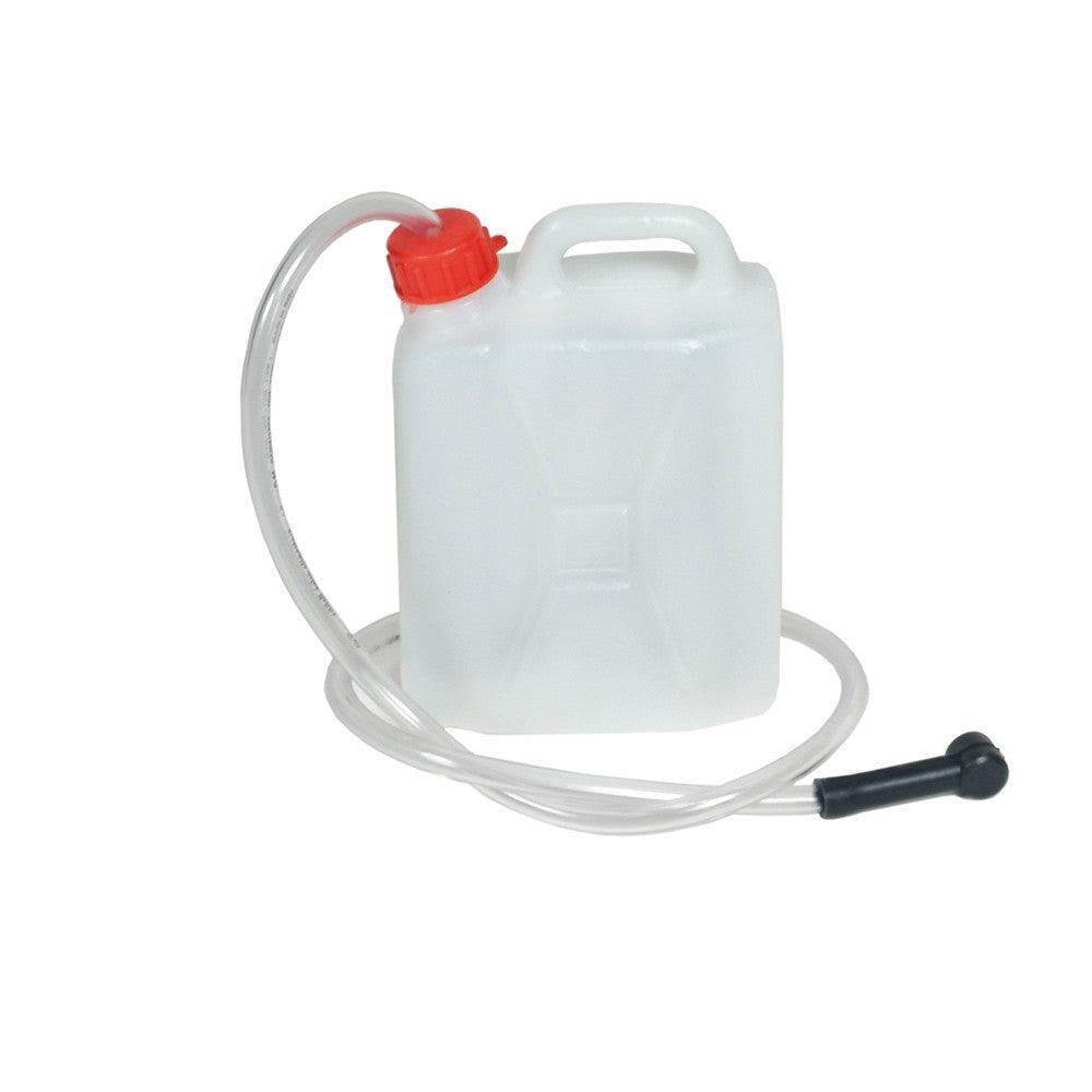 Oil recovery basin 1L + hose with pipe
