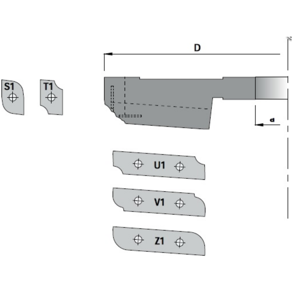 Paneelfrees bovendraaiend K427-1
