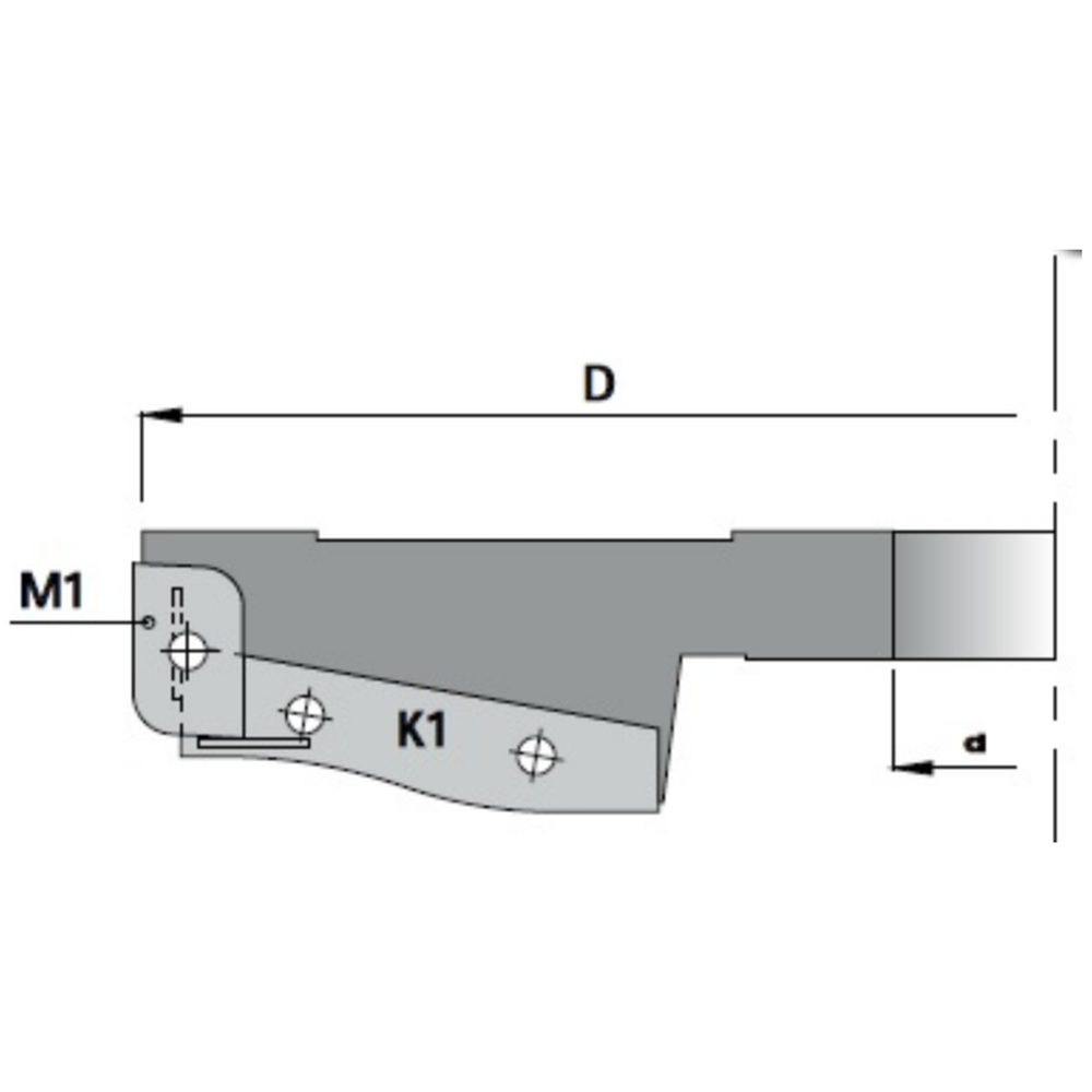 Paneelfrees bovendraaiend K427-3