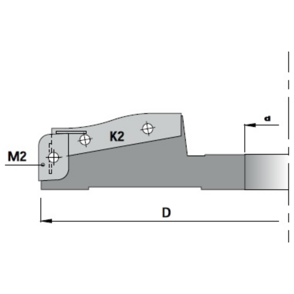 Paneelfrees onderdraaiend K427-4