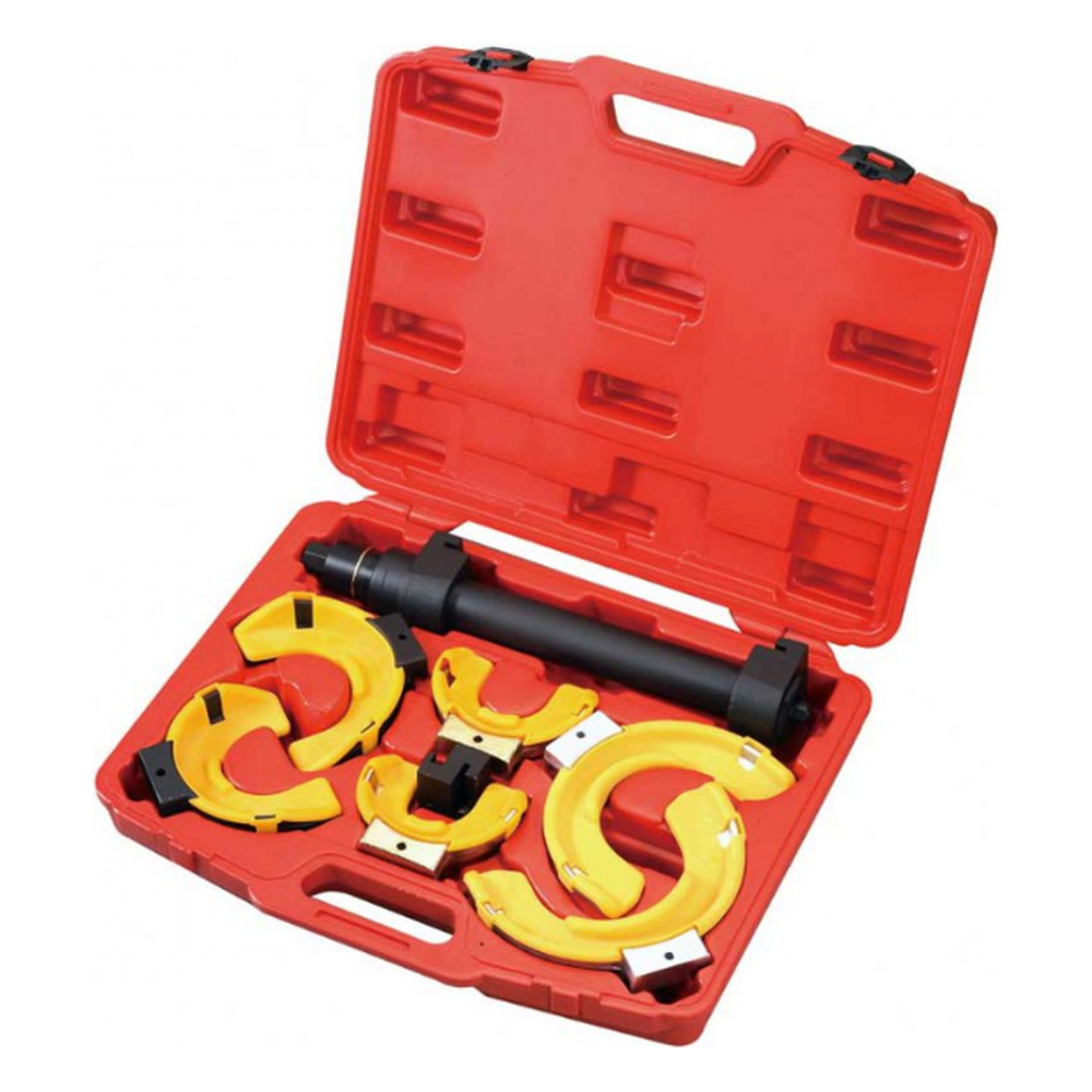 Professional coil spring compressor (with cover)