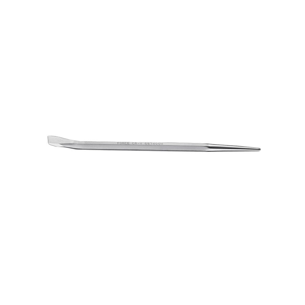 Pry bar 16" (Bended head, Hexagonal shank)