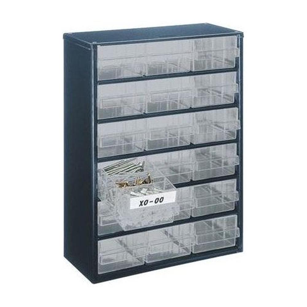 Raaco Ladekast met 18 laden type 150-02