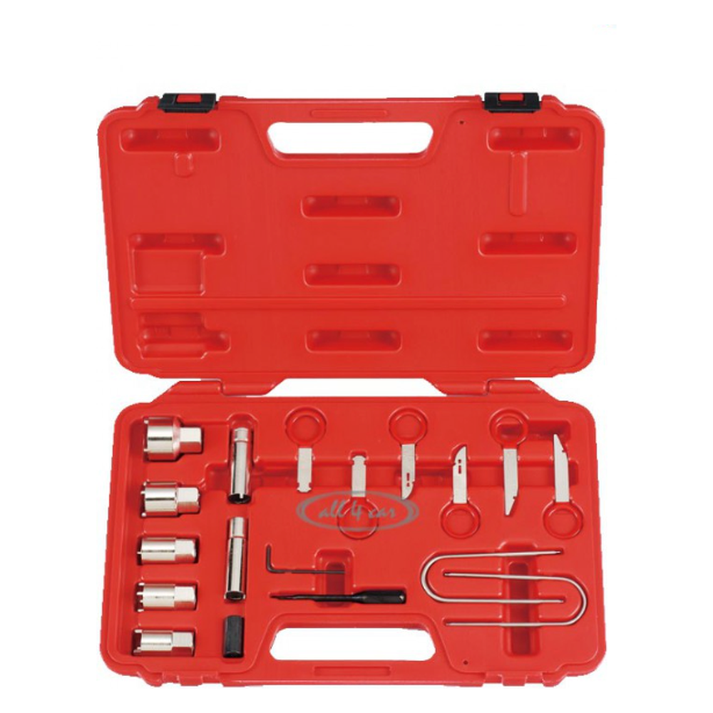 Radio removal kit with antenna wrenches