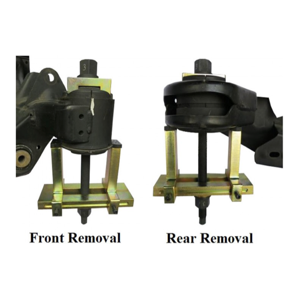 Rear suspension bush remover / installer for BMW
