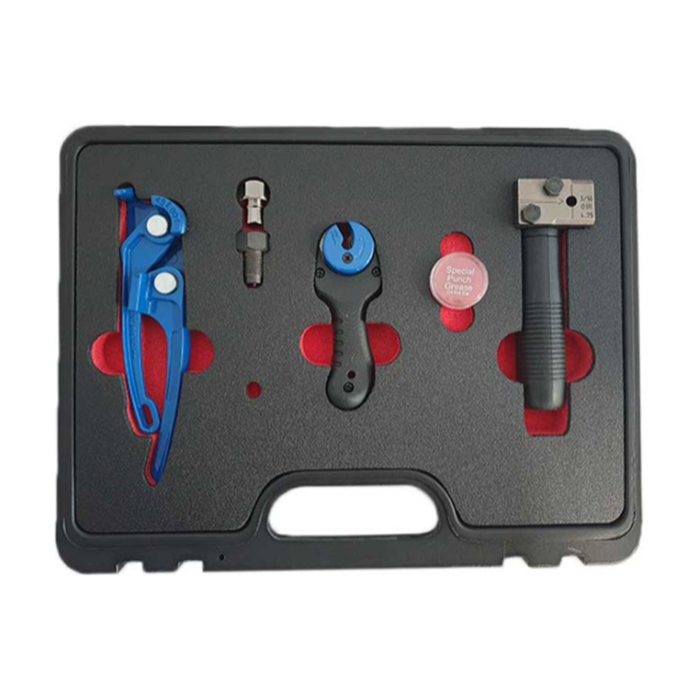 Remleiding fels gereedschap set