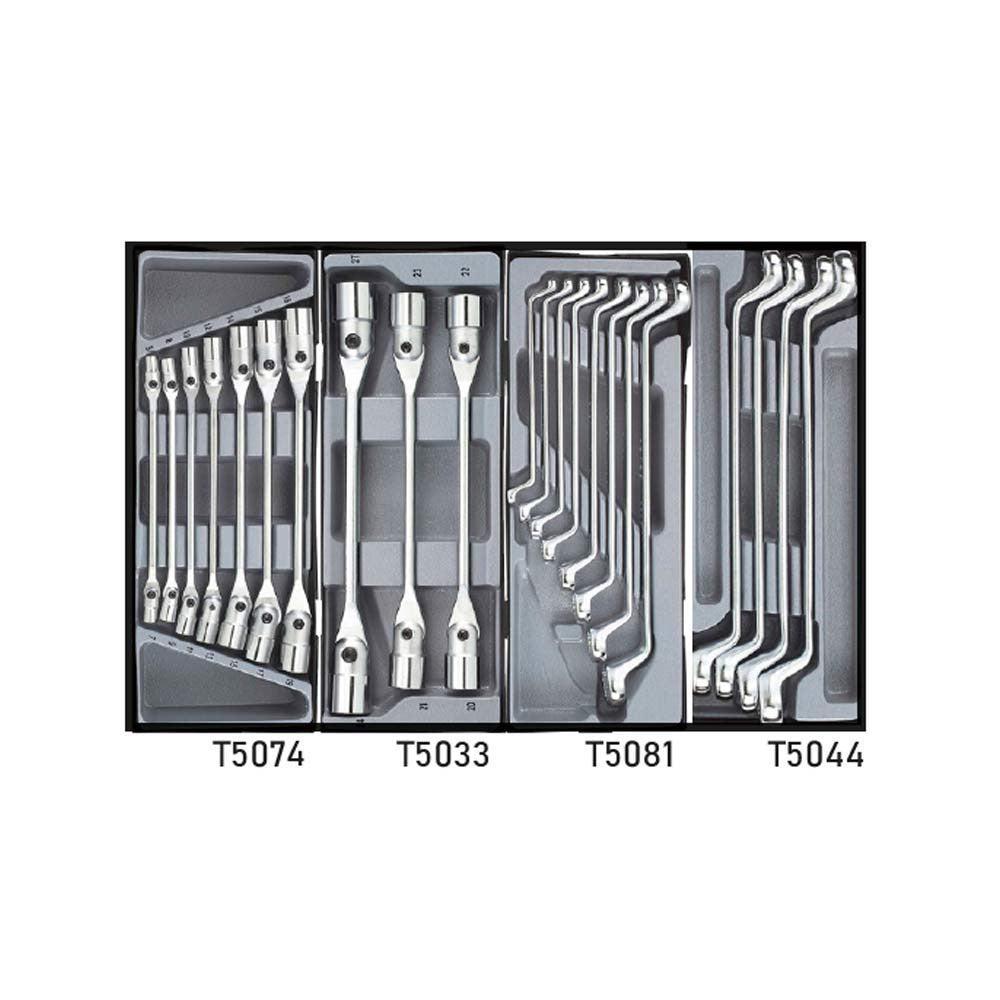 Rode Gereedschapswagen 8 lades met 286-delig gereedschap