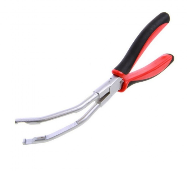 Glow-plug connector pliers Curved