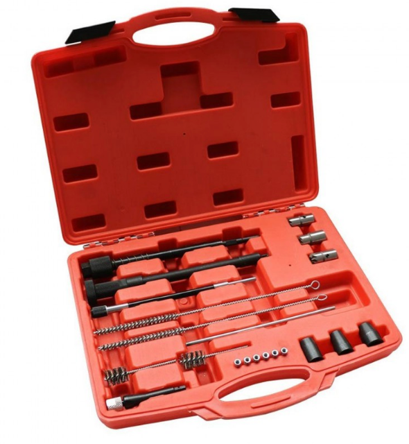 Injector sealing seat cleaning &amp; milling set