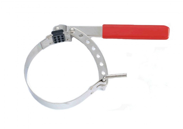 Adjustable oil filter wrench