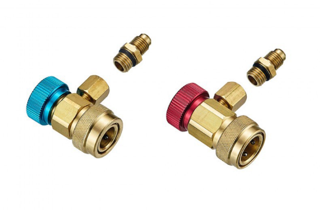 Air conditioning couplings R-1234yf