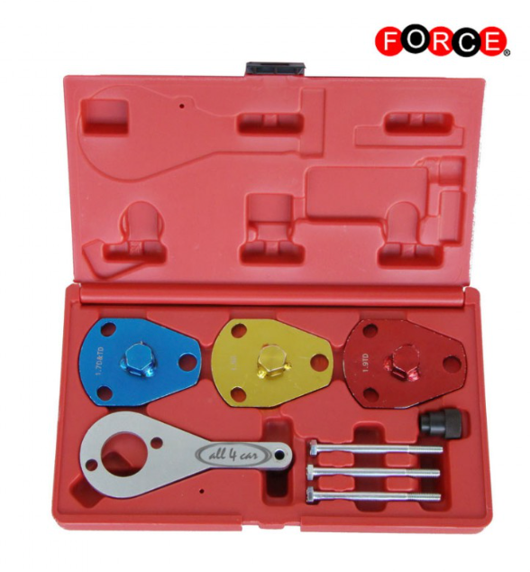 Engine timing tool set for FIAT