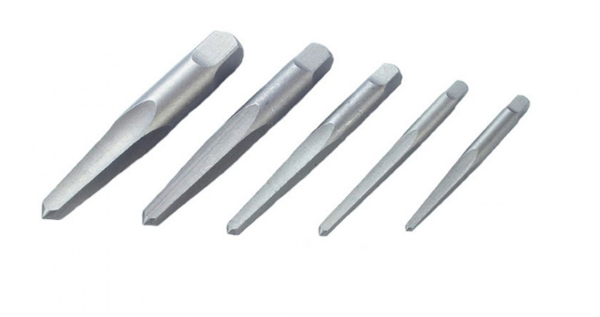 5pc Straight flute screw extractor set