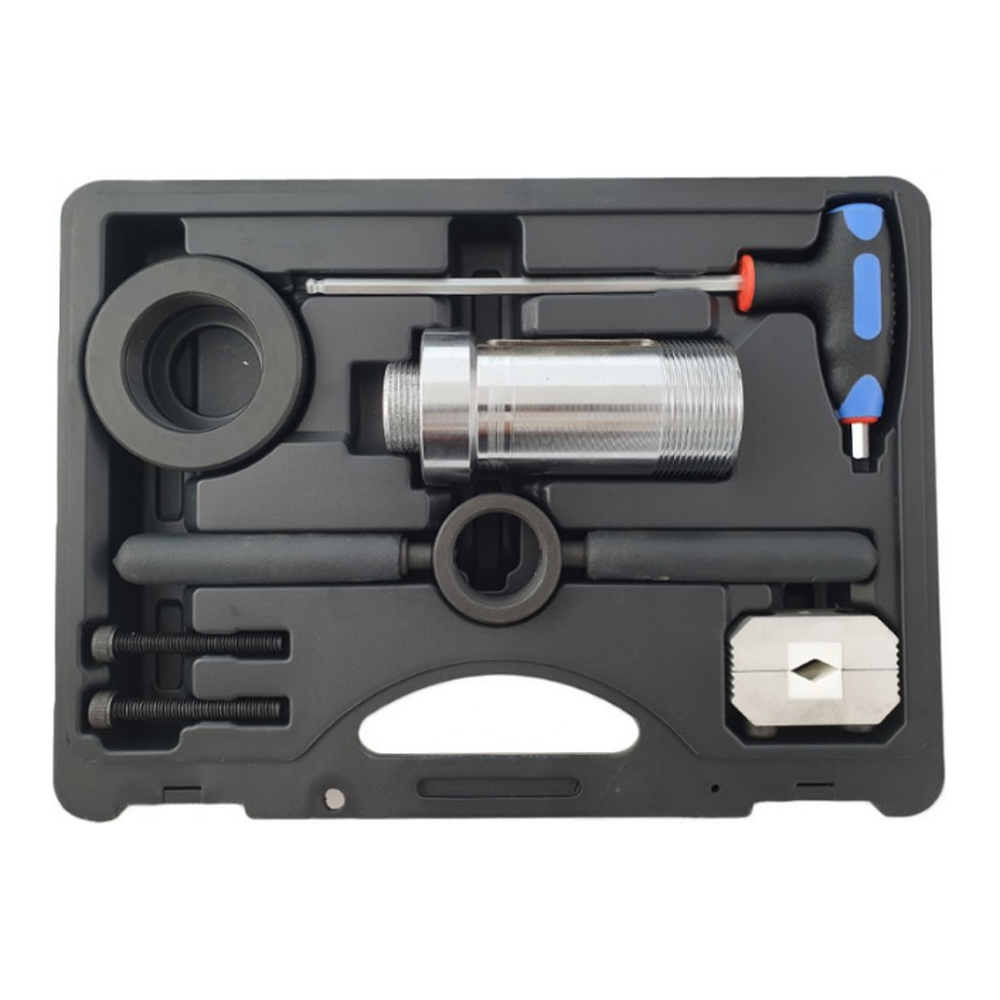 Schokbreker gereedschap voor dubbelwerkende veerpoten