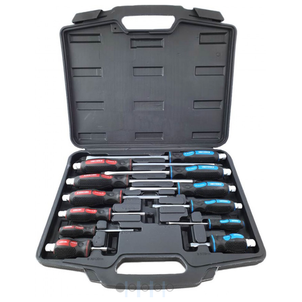 Schroevendraaierset PH en sleuf 12-delig