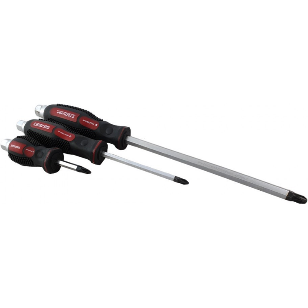 Schroevendraaierset PZ en sleuf 12-delig