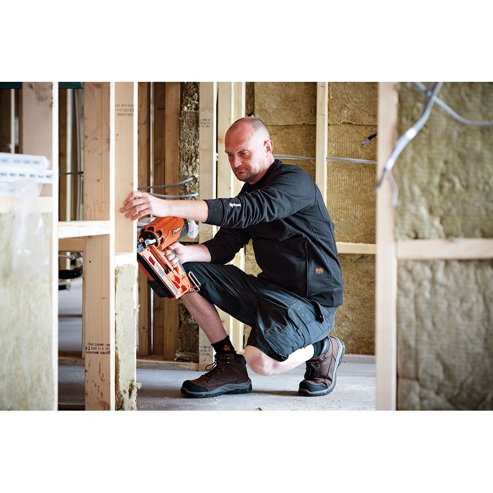 Scruffs - Eco Worker Sweatshirt, zwart Maat L