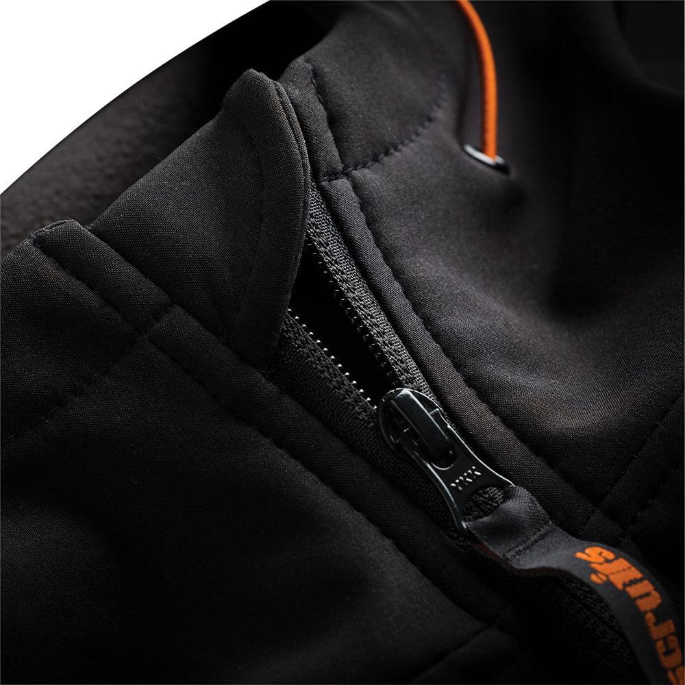 Scruffs - 'Worker' Softshell Werkjas, zwart Maat XXL