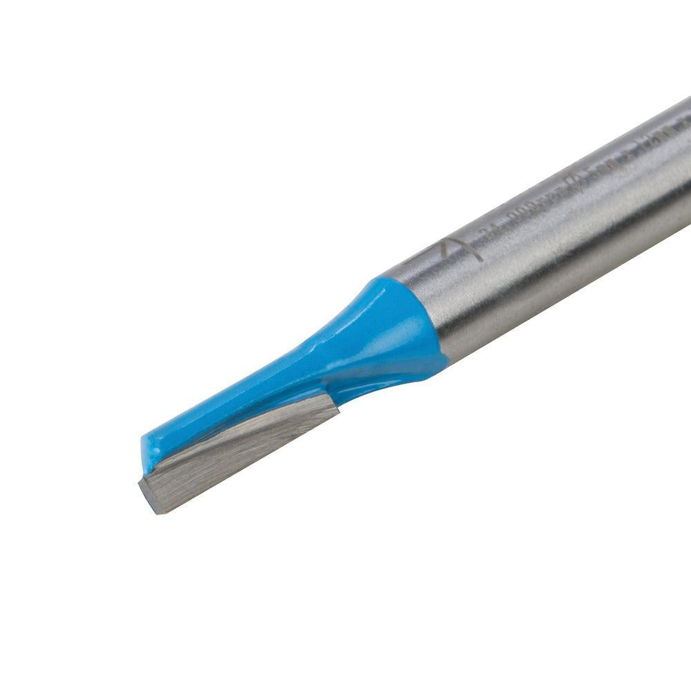 Silverline - 1/4 rechte metrische groeffrees 5 x 12 mm