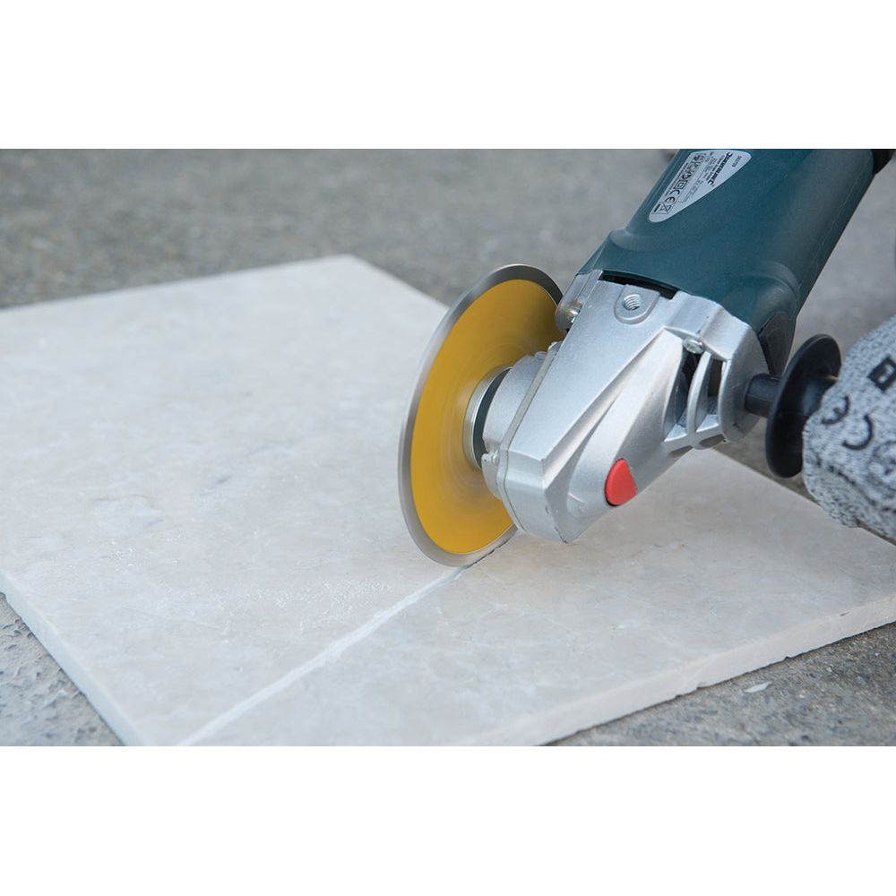 Silverline - Diamant tegel snijschijf 200 x 25,4 mm, gesloten velg