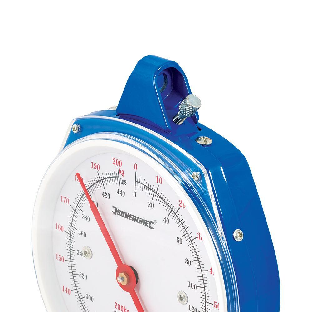 Silverline - 'Heavy-Duty' hangweegschaal 200 kg