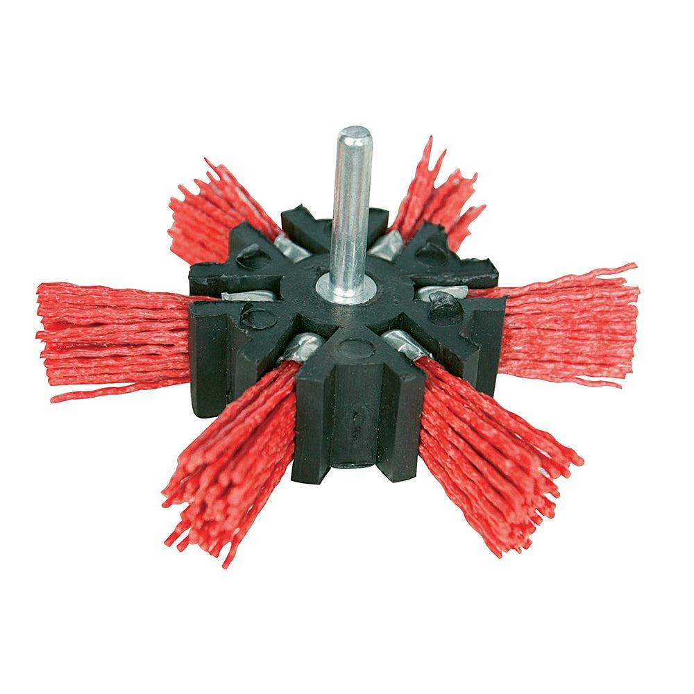 Silverline - Nylon schuurborstel 100 mm, grof