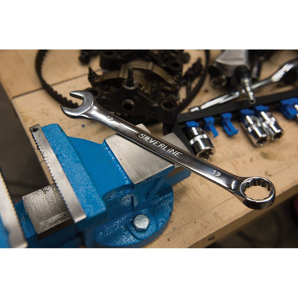 Silverline - Steekringsleutel 19mm