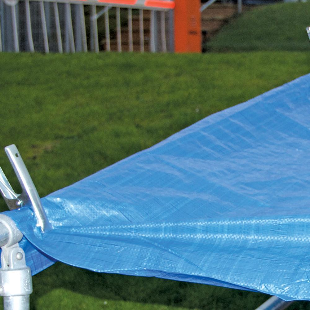 Silverline - Zeilklemmen, 4 pk. 70 mm kaak