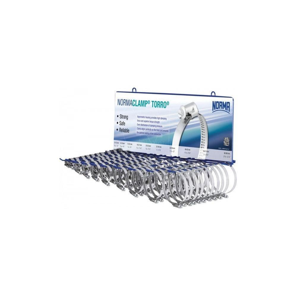 Slangklem TORRO 9 Display 100-delig C7 W2