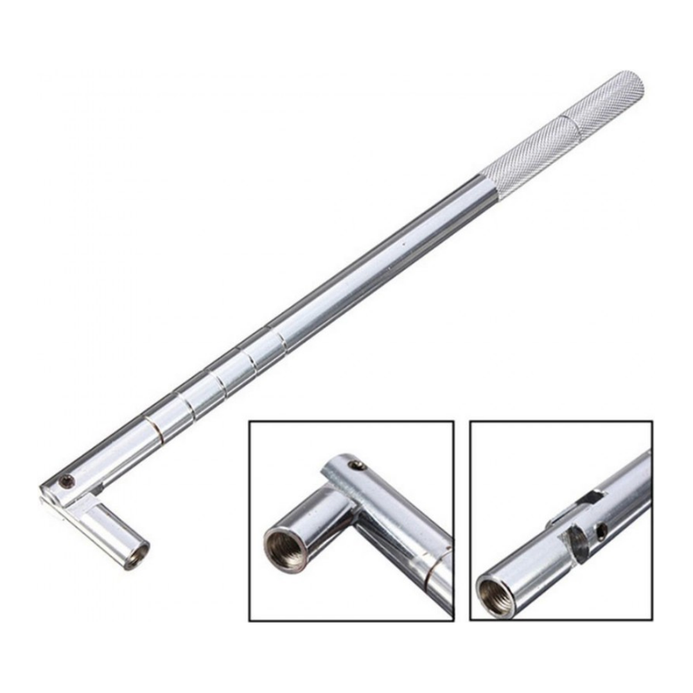 Snap-in tire valve installer