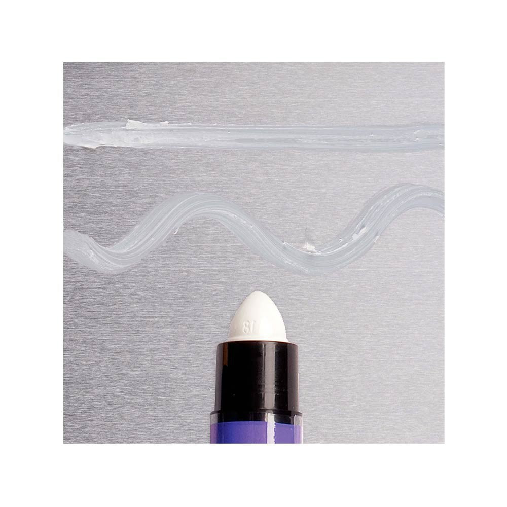 Solid marker slim wit