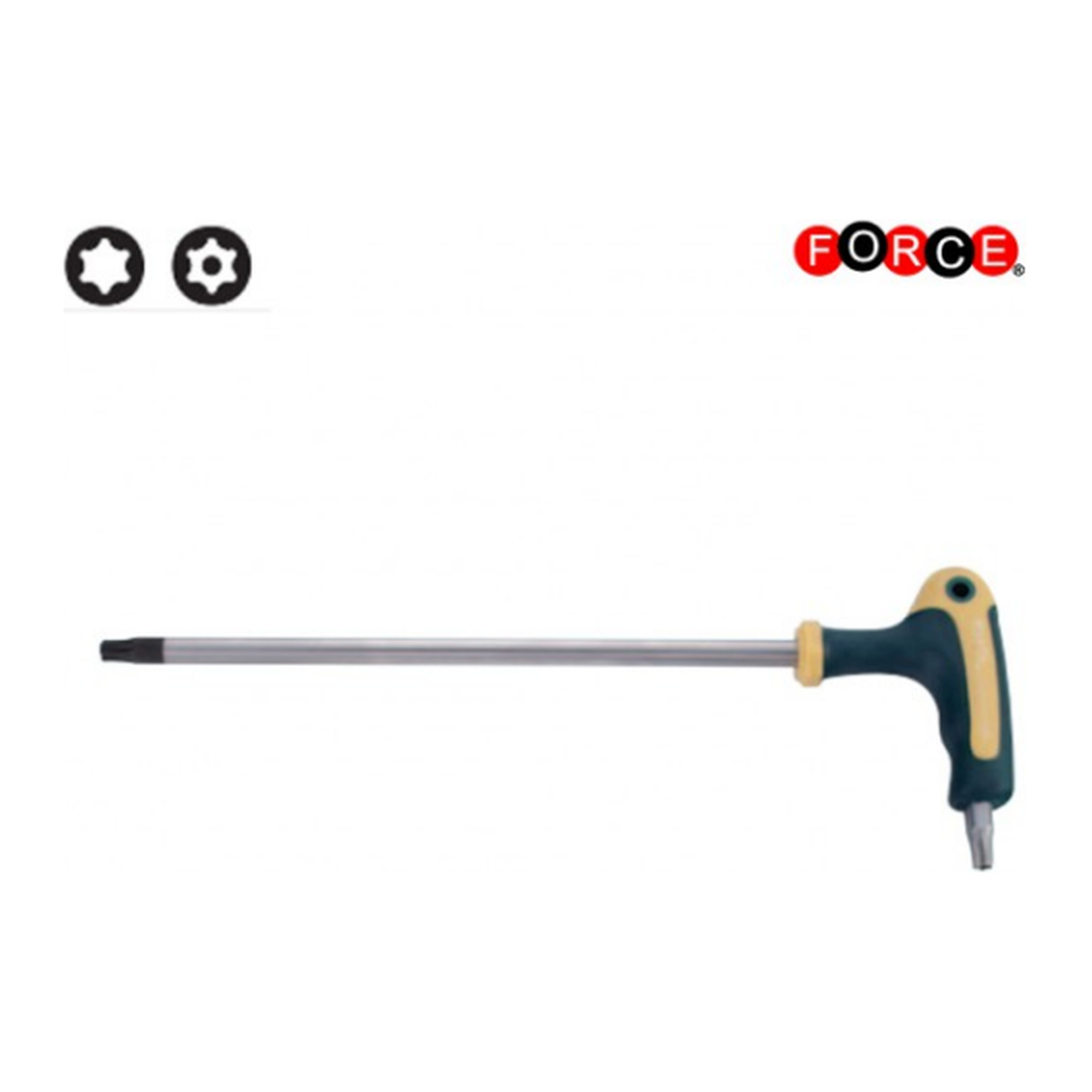 Star tamperproof grip key