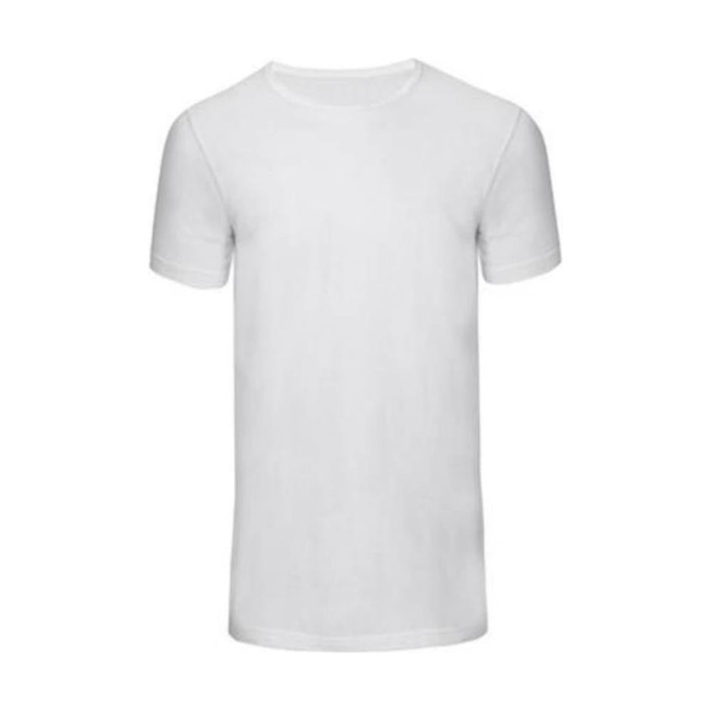 T-shirt R-nek maat L, wit, 2-pak