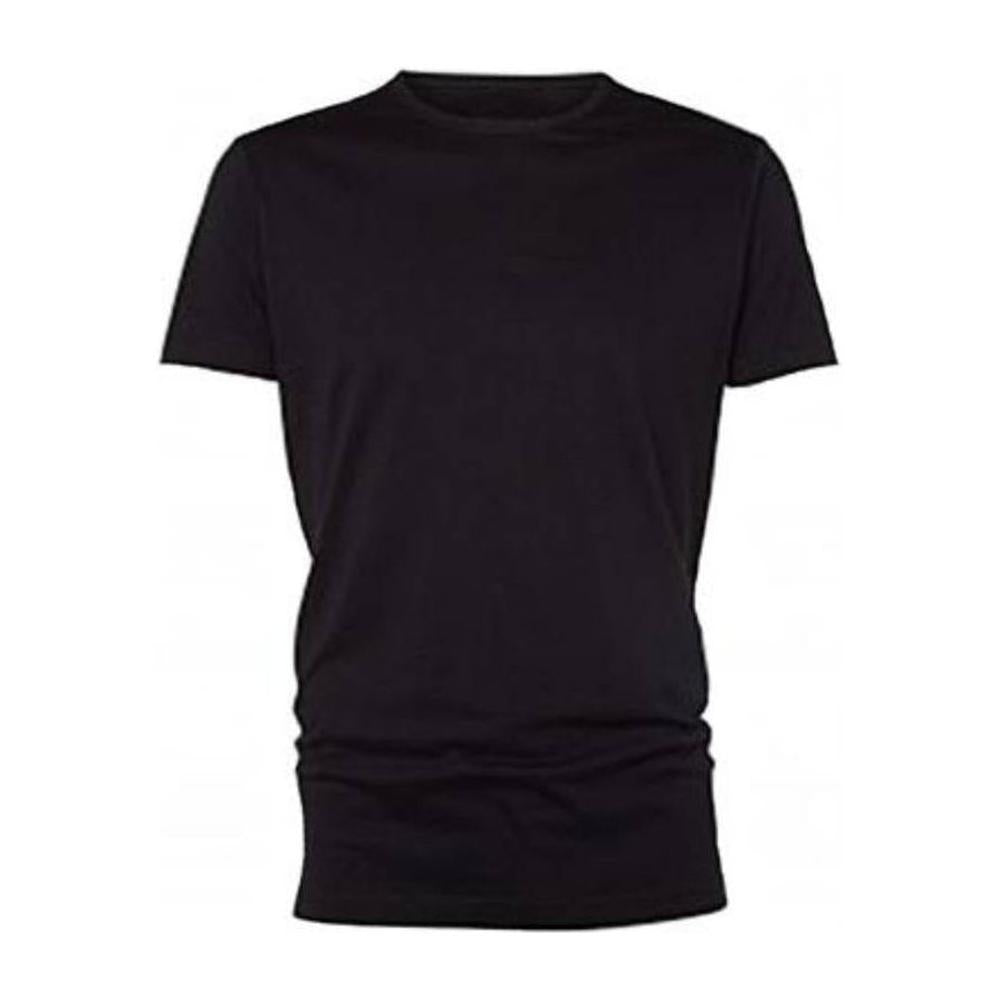 T-shirt R-nek maat L, zwart, 2-pak