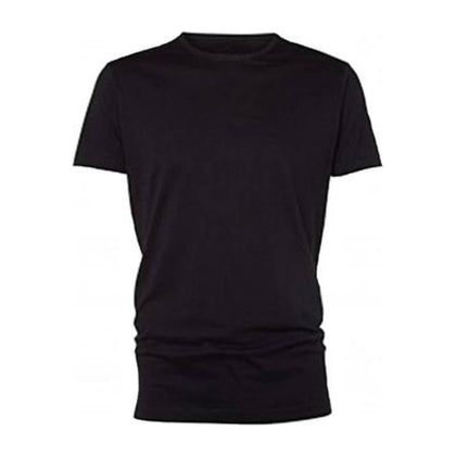 T-shirt R-nek maat L, zwart, 2-pak