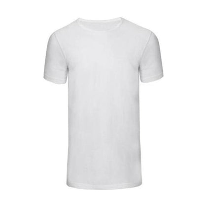 T-shirt R-nek maat XXL, wit, 2-pak