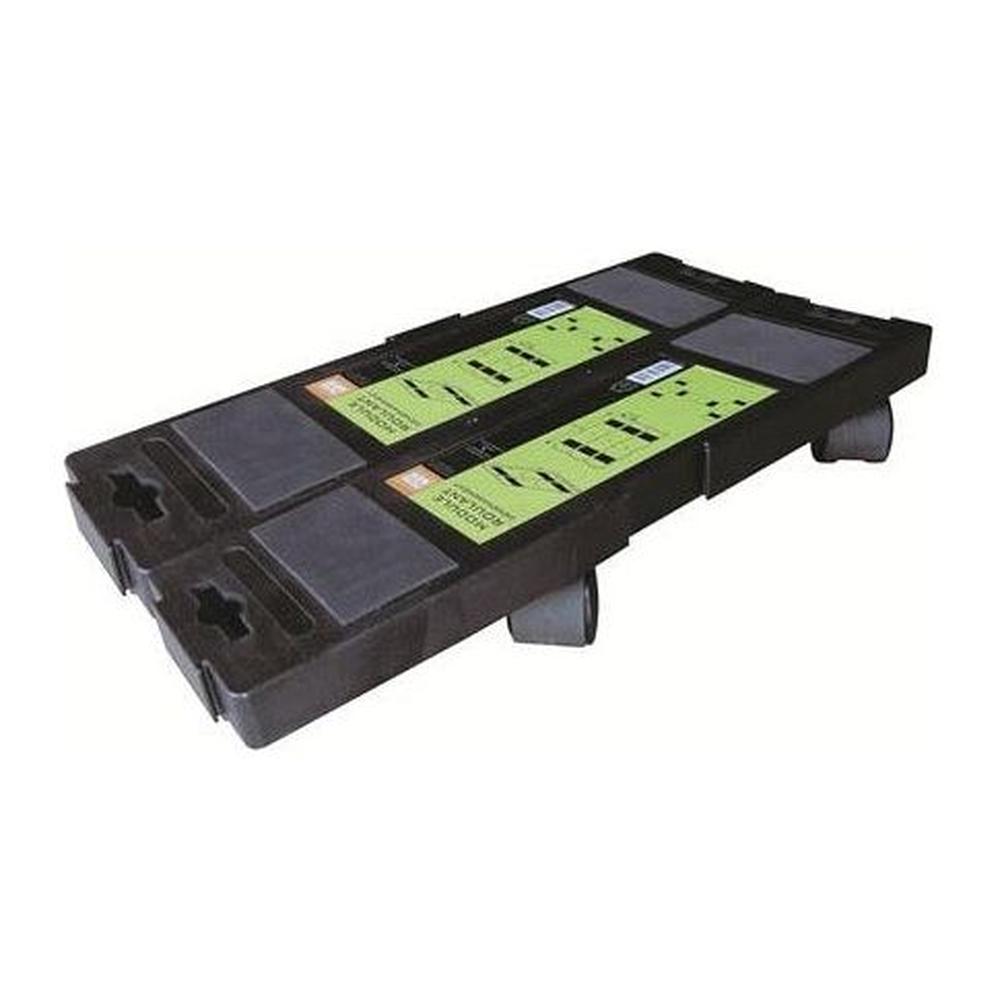 TRANSPORTHULP 340X85X60MM, 70KG, ABS WIELEN