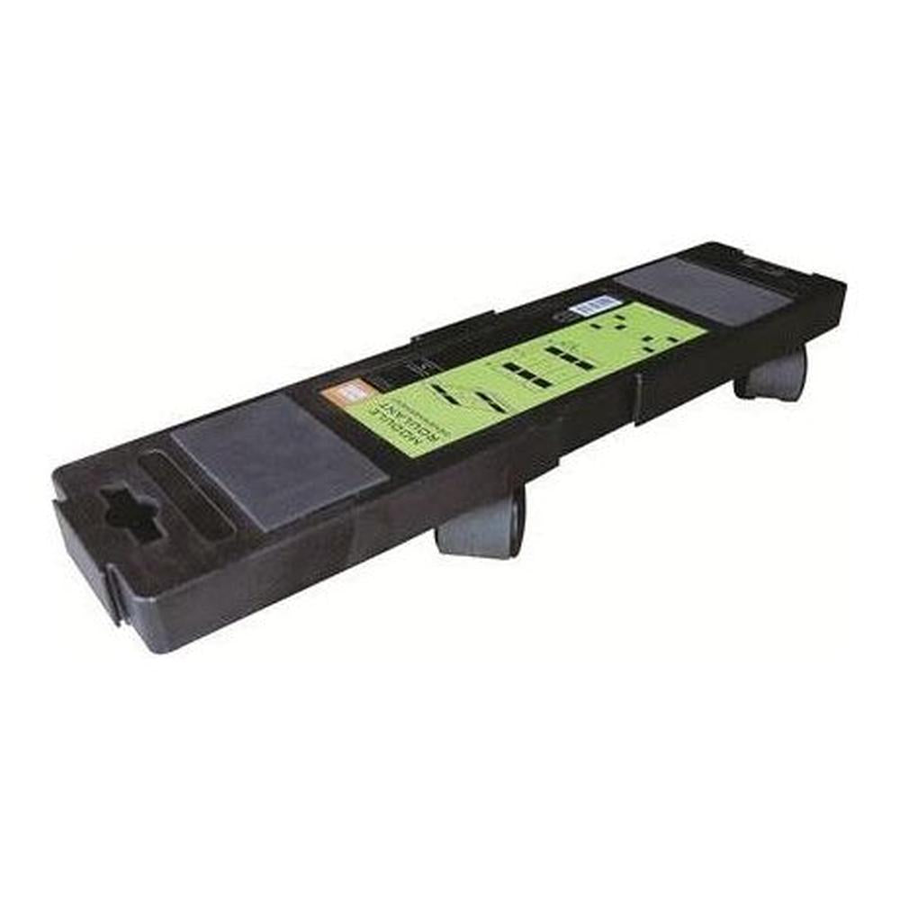 TRANSPORTHULP 340X85X60MM, 70KG, ABS WIELEN