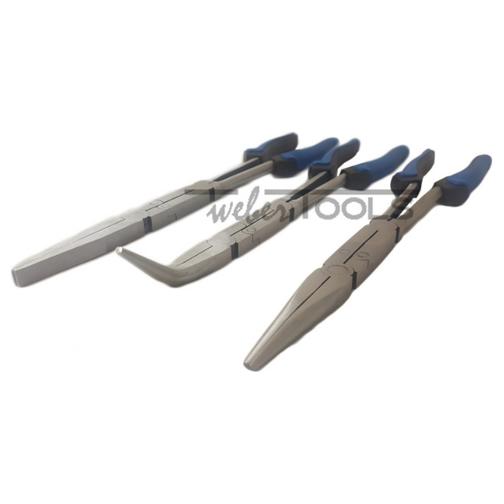 Tangen set 3 delig extra lang