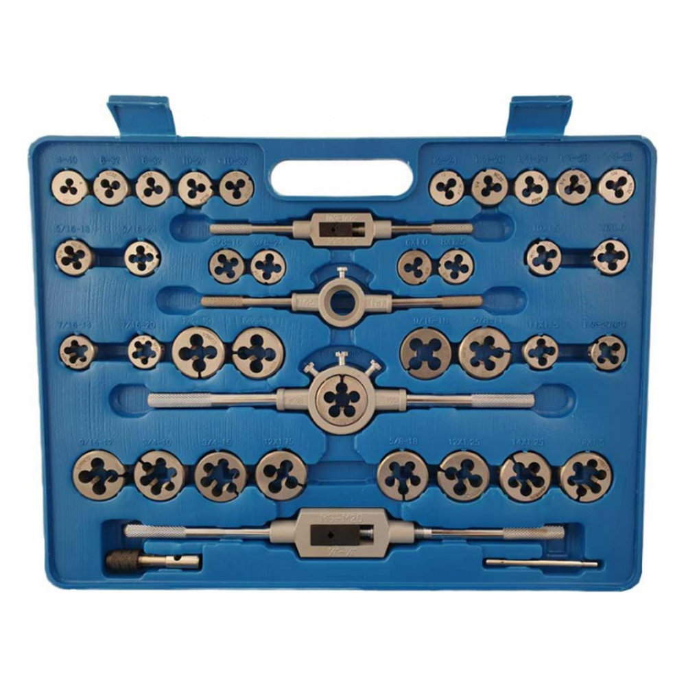 Tappenset metrisch en SAE 110-delig